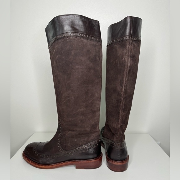 Marc by Marc Jacobs Leather Suede Tall Boots - Designer Style - Picture 1 of 6